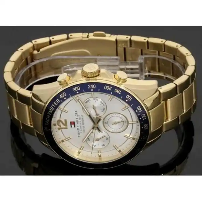 Tommy Hilfiger Homme Multi-Cadrans Quartz Montre avec Bracelet en Acier Inoxydable 1791121 - Gentel Grab الجزائر