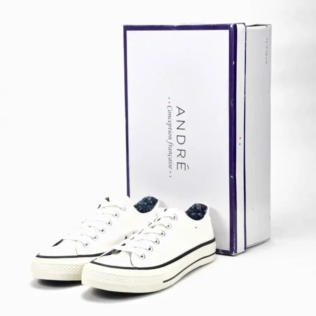 ANDRÉ ESPADRILLE HOMME VOILURE BLANC - Gentel Grab الجزائر