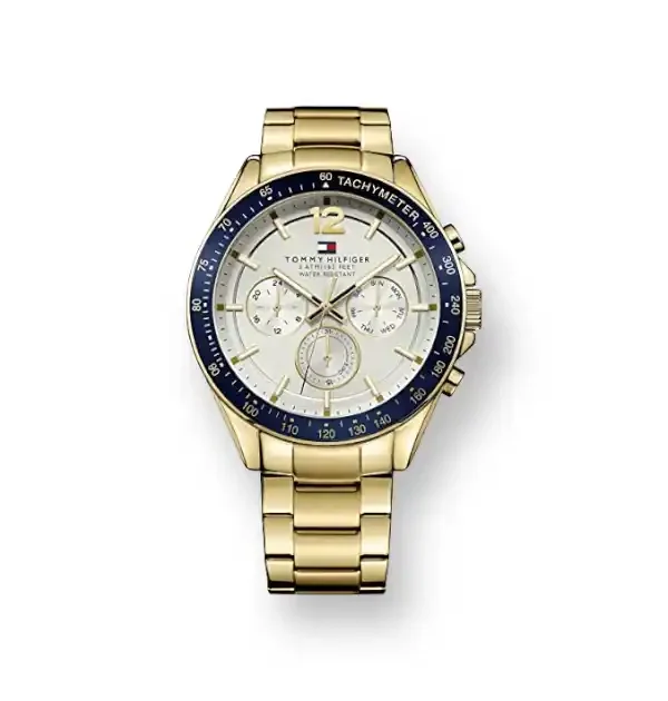 Tommy Hilfiger Homme Multi-Cadrans Quartz Montre avec Bracelet en Acier Inoxydable 1791121 - Gentel Grab الجزائر