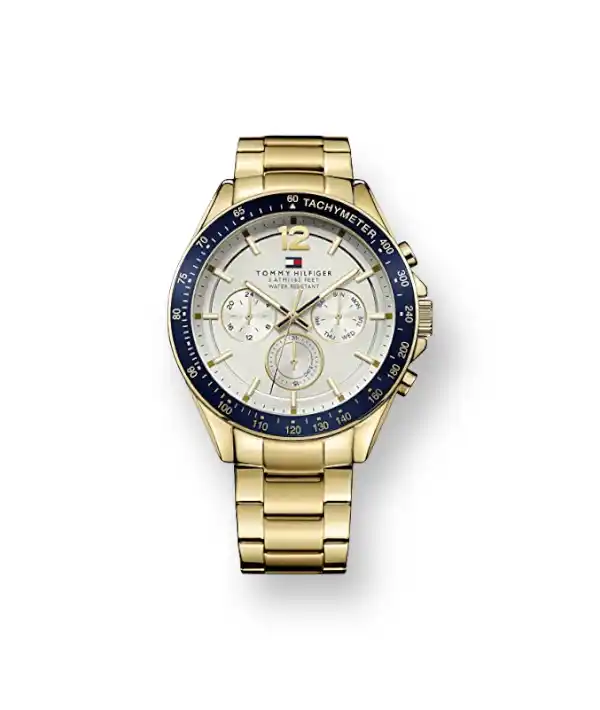 Tommy Hilfiger Homme Multi-Cadrans Quartz Montre avec Bracelet en Acier Inoxydable 1791121 - Gentel Grab الجزائر