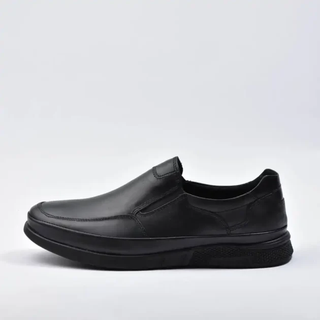 MOCASSINS CUIR NOIR - Gentel Grab الجزائر