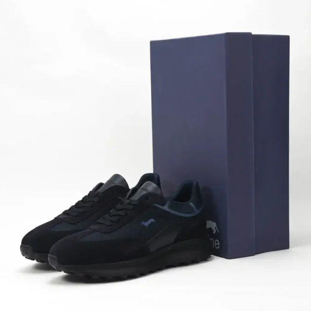 Harmont and Blaine Leather Sneakers Homme - Gentel Grab الجزائر