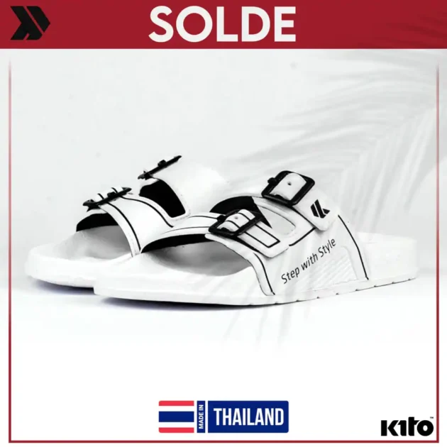 CLAQUETTE AH123M WHITE KITO - Gentel Grab الجزائر