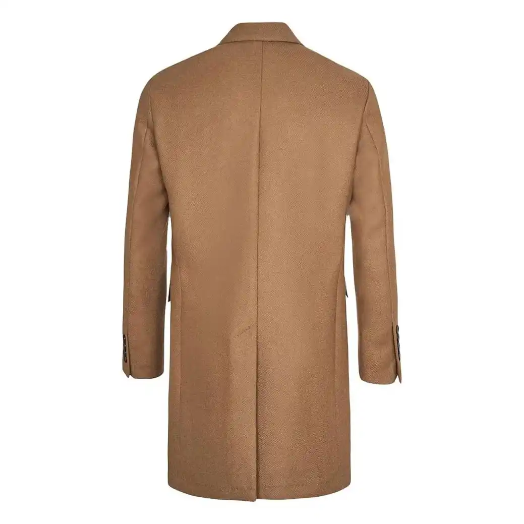 MANTEAU Hackett London Camel Broken Twill DB - Gentel Grab الجزائر
