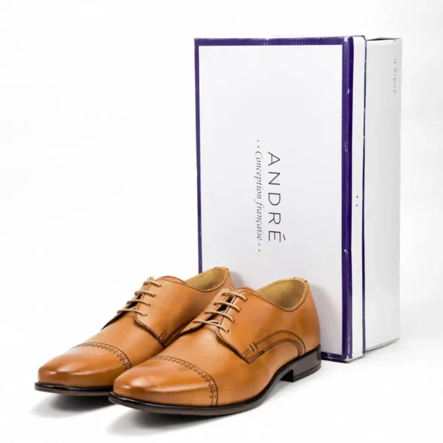 CHAUSSURE CLASSIQUE HOMME ANDRÉ LOTHAR MARRON - Gentel Grab الجزائر