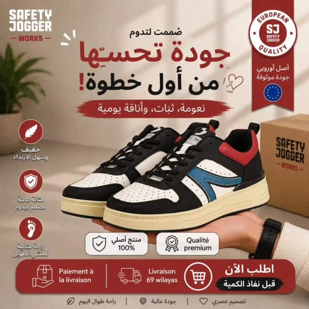 SAFETY JOGGER SHOES - Gentel Grab الجزائر