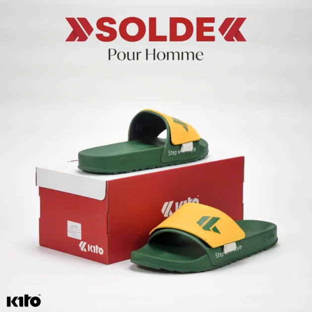 CLAQUETTE AH89M GREEN KITO - Gentel Grab الجزائر