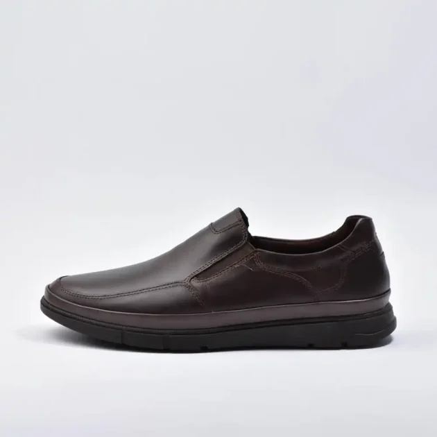 MOCASSINS CUIR MARRON - Gentel Grab الجزائر