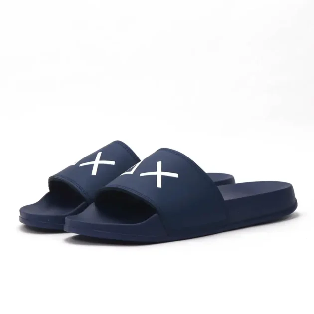SUN68 Logo Navy Flip Flops - Gentel Grab الجزائر