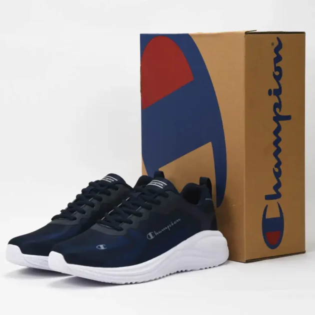 Champion Syphon Script 2.0 Running Inspired Trainers Navy Blue - Gentel Grab الجزائر