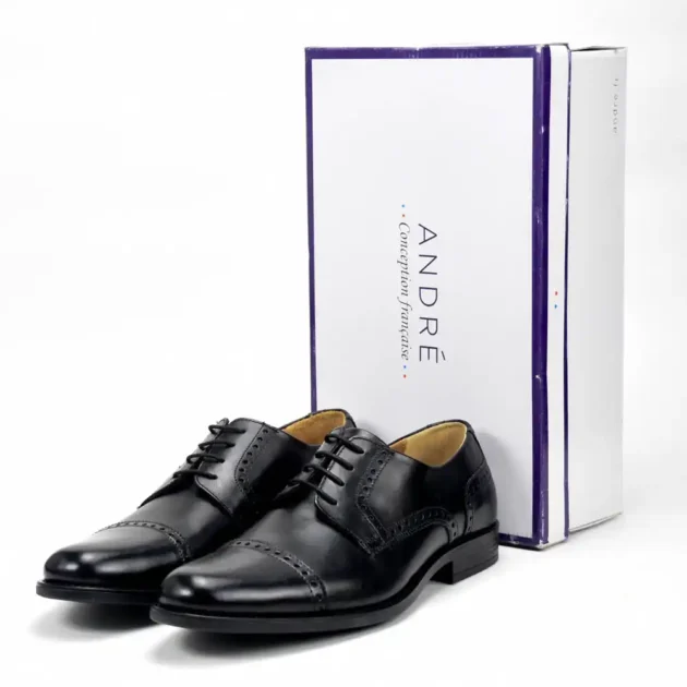 ANDRÉ CHAUSSURE CLASSIQUE HOMME LORDMAN NOIR - Gentel Grab الجزائر