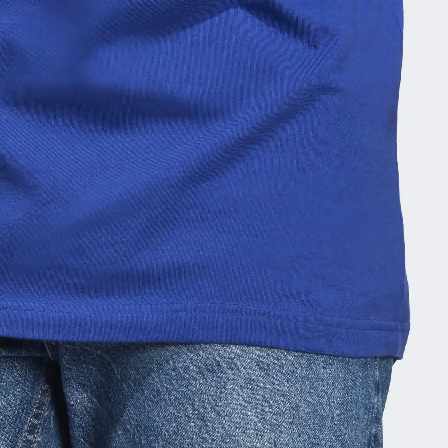 ADIDAS Essentials Single Jersey Linear Embroidered Logo Tee - Gentel Grab الجزائر