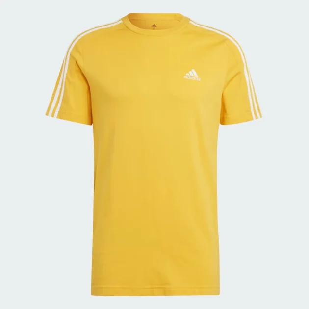 Essentials Single Jersey 3-Stripes Tee - Gentel Grab الجزائر