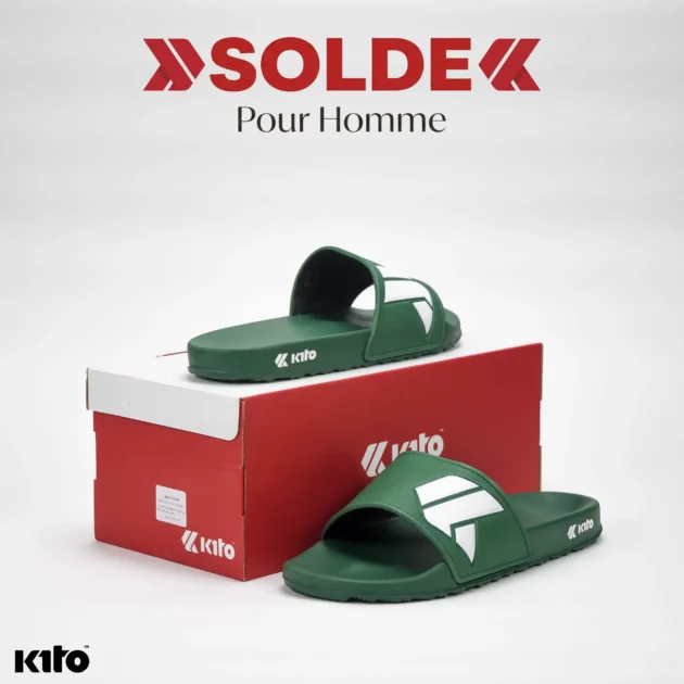 CLAQUETTE AH21M GREEN KITO - Gentel Grab الجزائر