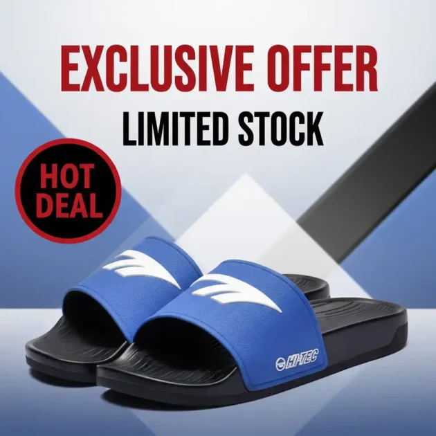 HI TEC CORE SLIDE BLACK BEAUTY PALACE BLUE - Gentel Grab الجزائر