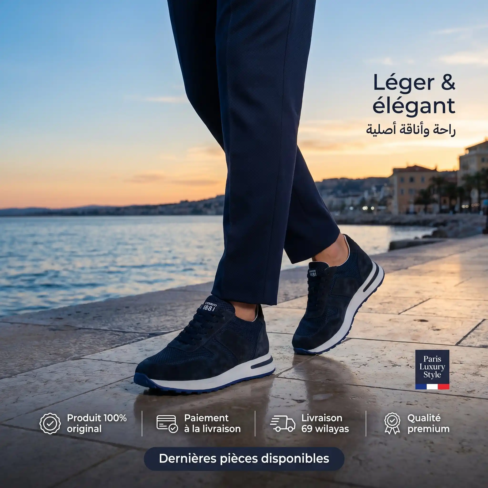 Cerruti 1881 Man Shoes Sneakers - Gentel Grab الجزائر