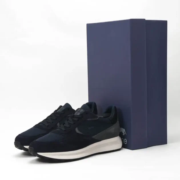 Harmont and Blaine Camoscio Tex Sneakers Homme - Gentel Grab الجزائر