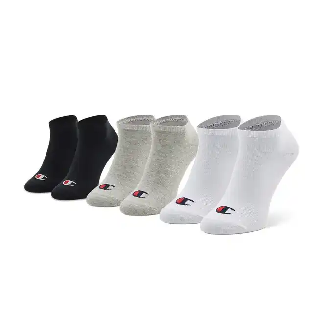 Champion 3-Pack Sneaker Socks Multicolor - Gentel Grab الجزائر