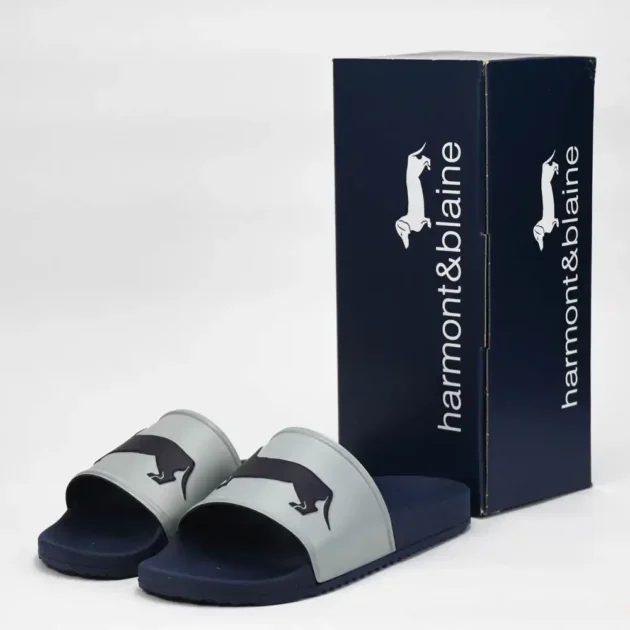 HARMONT AND BLAINE CIABATTA UOMO EVA - LOGO GRIGIO - BLU - Gentel Grab الجزائر
