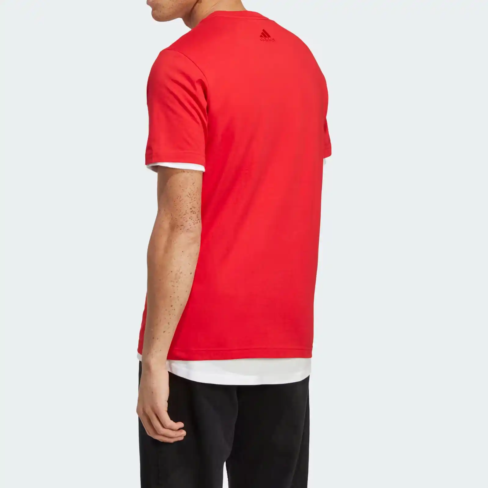 ADIDAS Essentials Single Jersey Linear Embroidered Logo Tee - Gentel Grab الجزائر