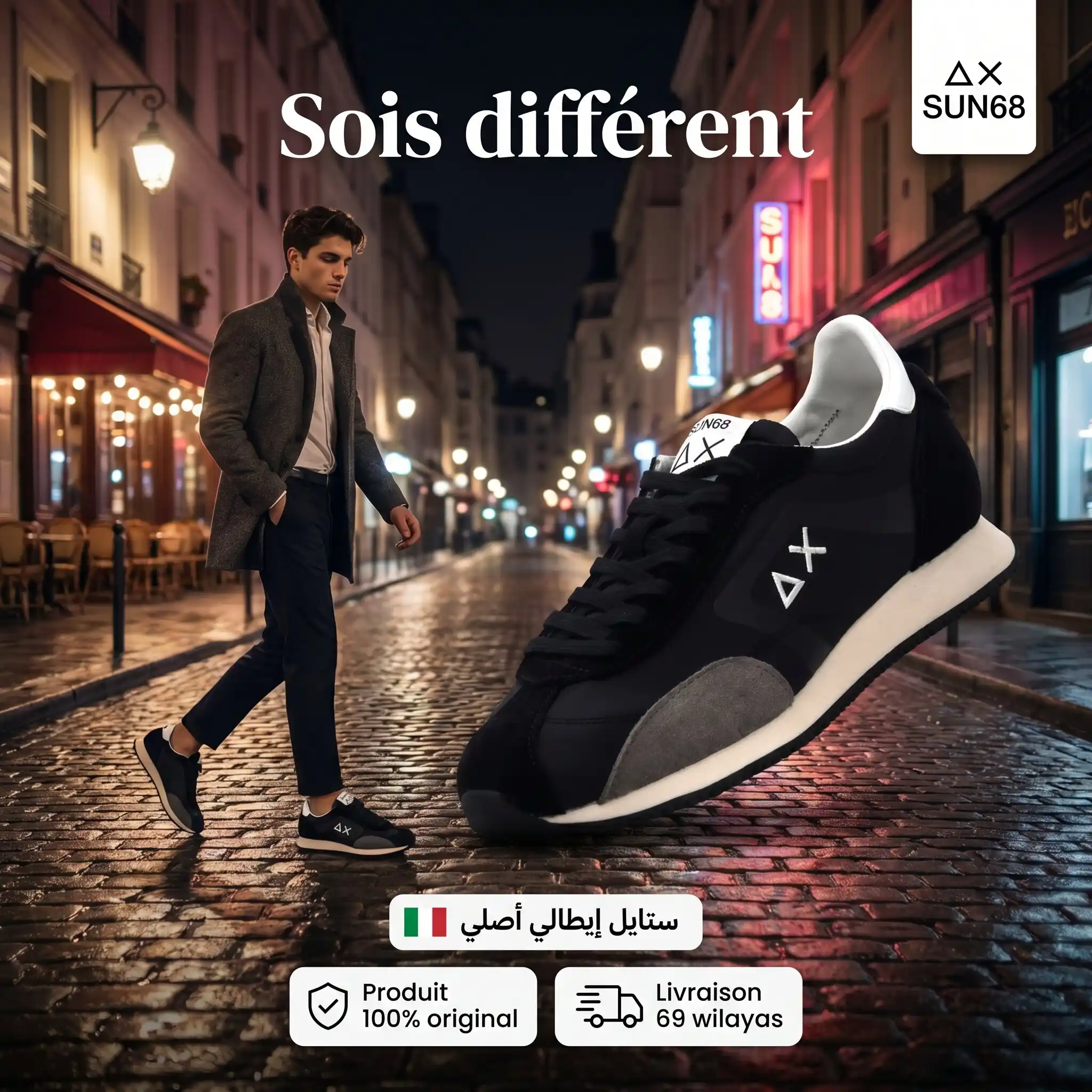 SUN68 EASY RUNNER - Gentel Grab الجزائر