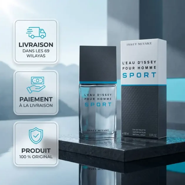 Issey Miyake L'Eau d'Issey Pour Homme Sport Eau de Toilette 100 ml - Gentel Grab الجزائر